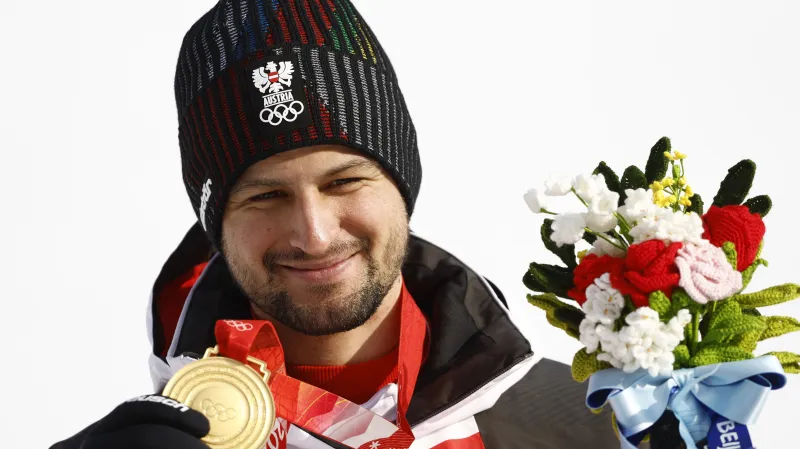 Johannes Strolz s olympijským zlatem