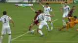 Gól v utkání Rusko - Jižní Korea: Keržakov - 1:1 (74. min.)
