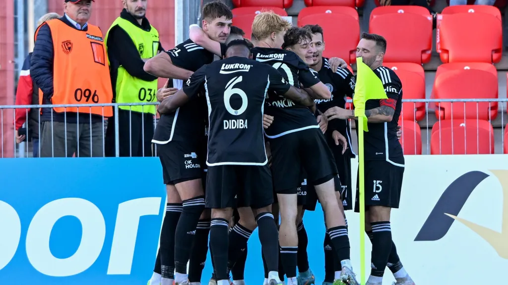 Radost fotbalistů Zlína