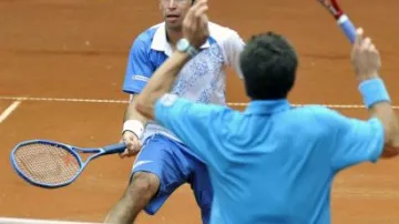 Radek Štěpánek na turnaji v Prostějově