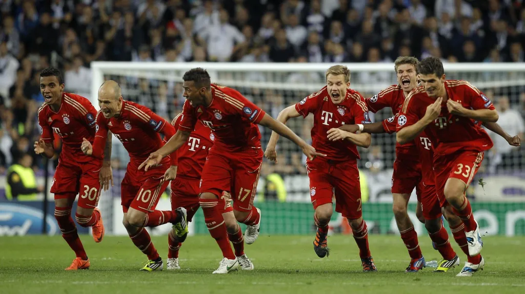 Bayern oslavuje