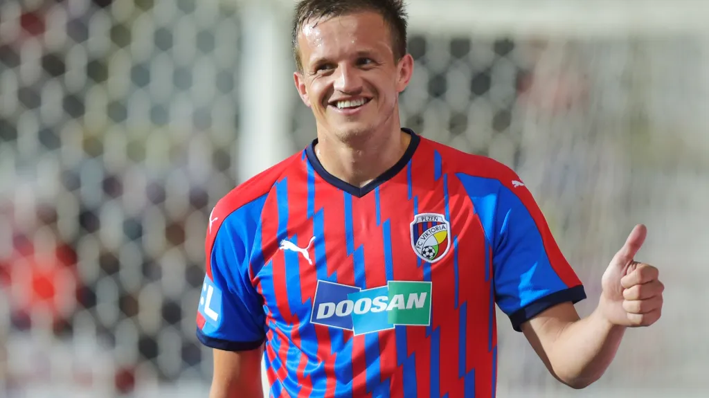 Jan Kopic v dresu Plzně