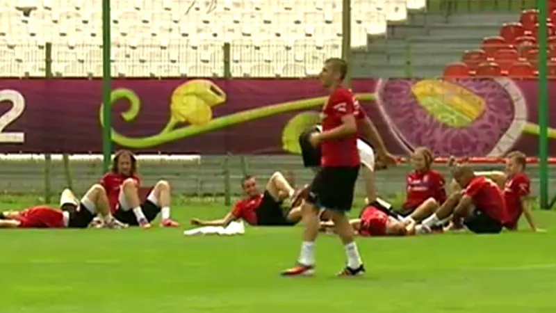 Trénink českého týmu