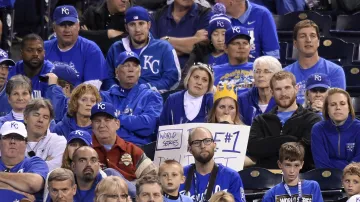 Smutnící fanoušci Kansasu City Royals