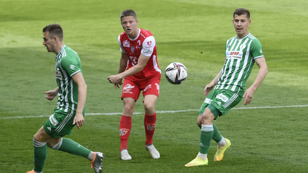 Utkání Bohemians 1905 - Pardubice