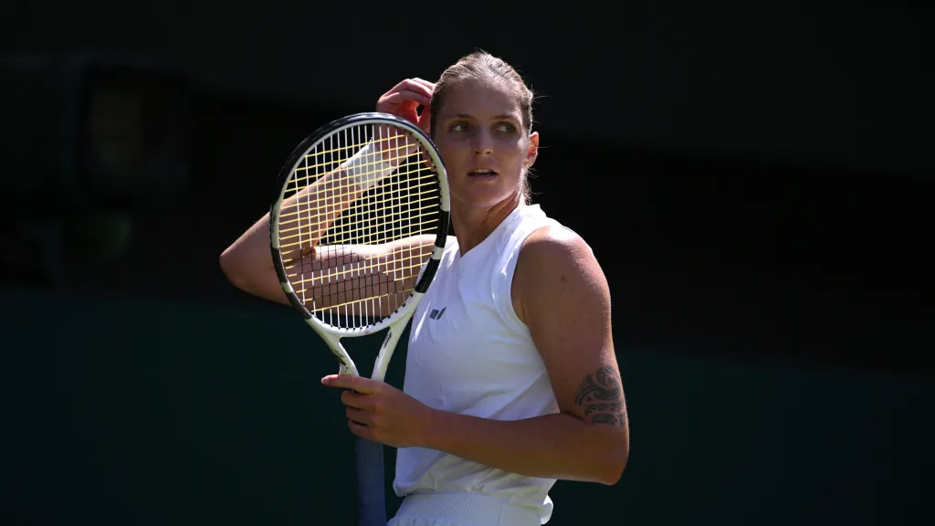 Karolína Plíšková ve Wimbledonu