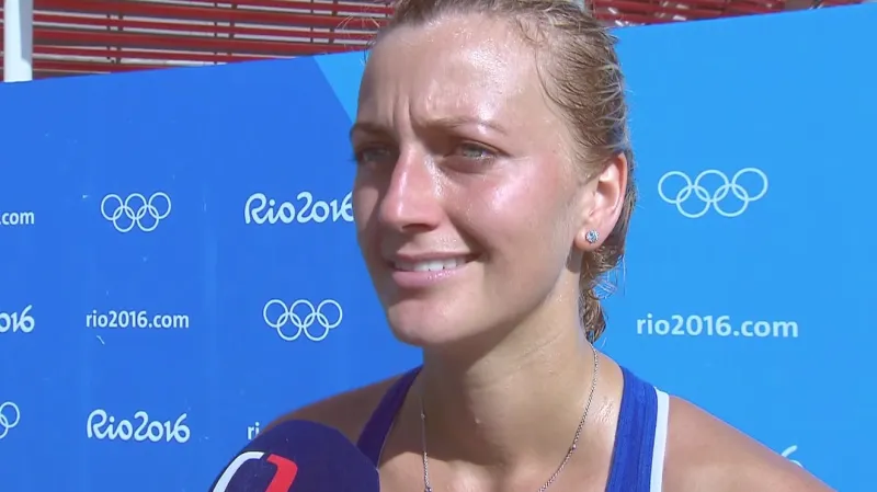 Kvitová: Jsem ráda, že olympiádu ukončily slzy štěstí