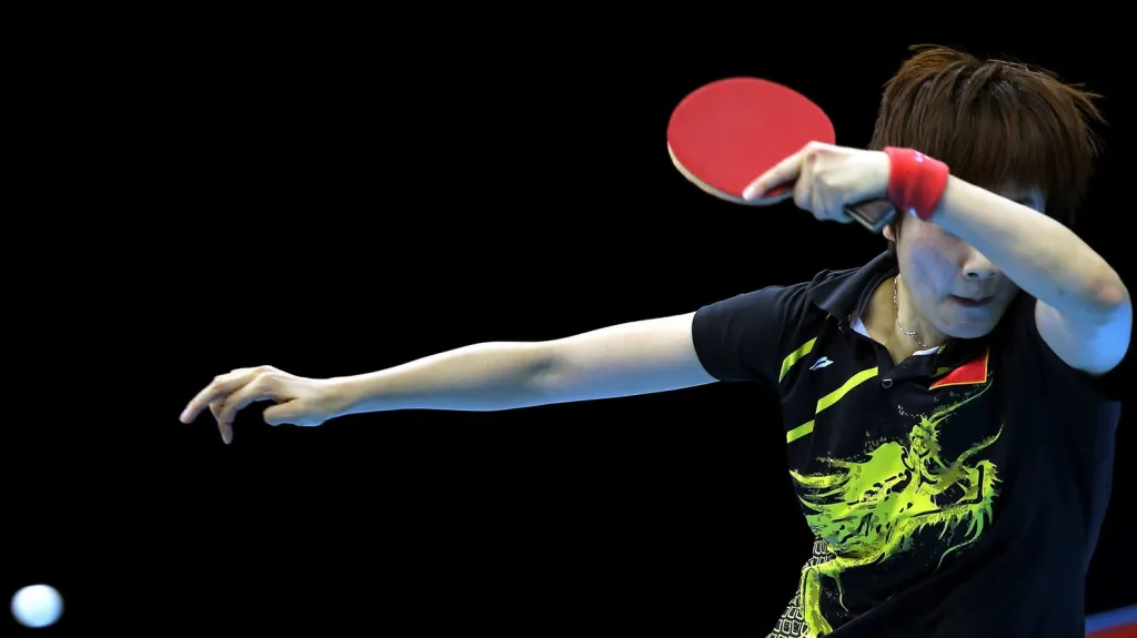 Stolní tenistka Ting Ning