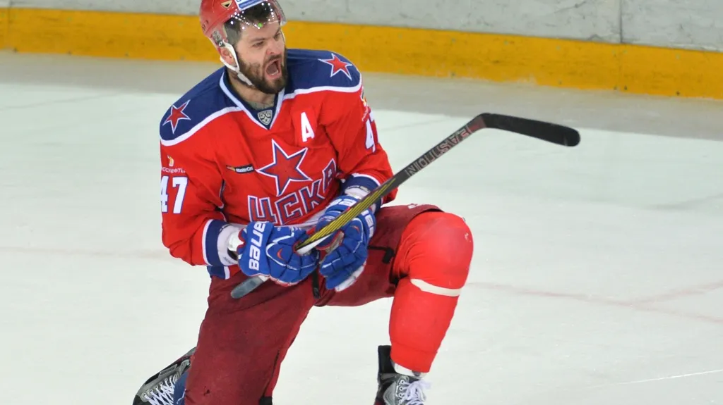 Alexandr Radulov ještě v dresu CSKA Moskva