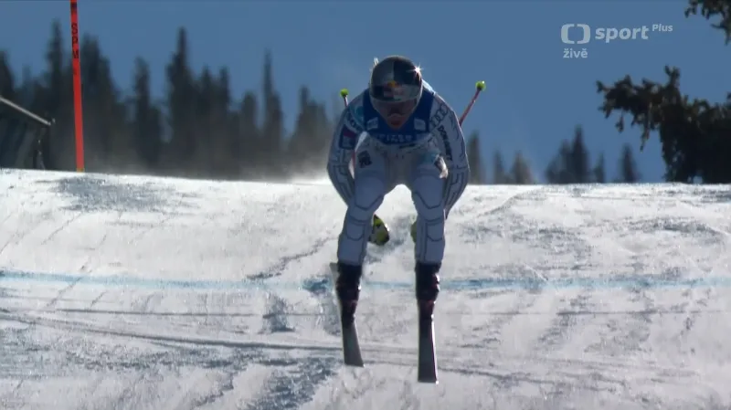 Jízda Ester Ledecké ve sjezdu v Beaver Creeku