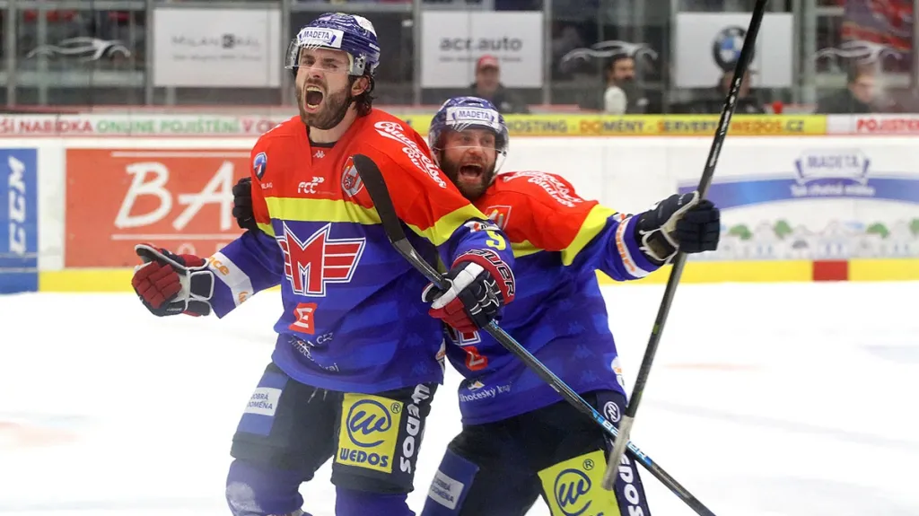 Radost hokejistů Český Budějovic