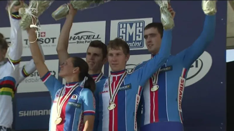 Česká štafeta si dojela na MS bikerů pro bronz