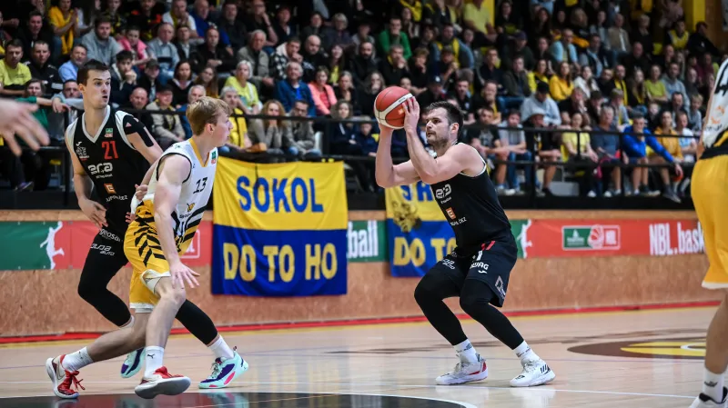 Jaromír Bohačík z Nymburku v akci