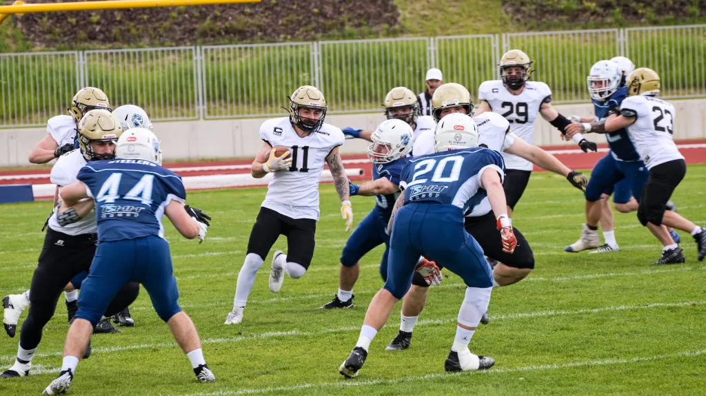 Utkání Ostrava Steelers – Znojmo Knights