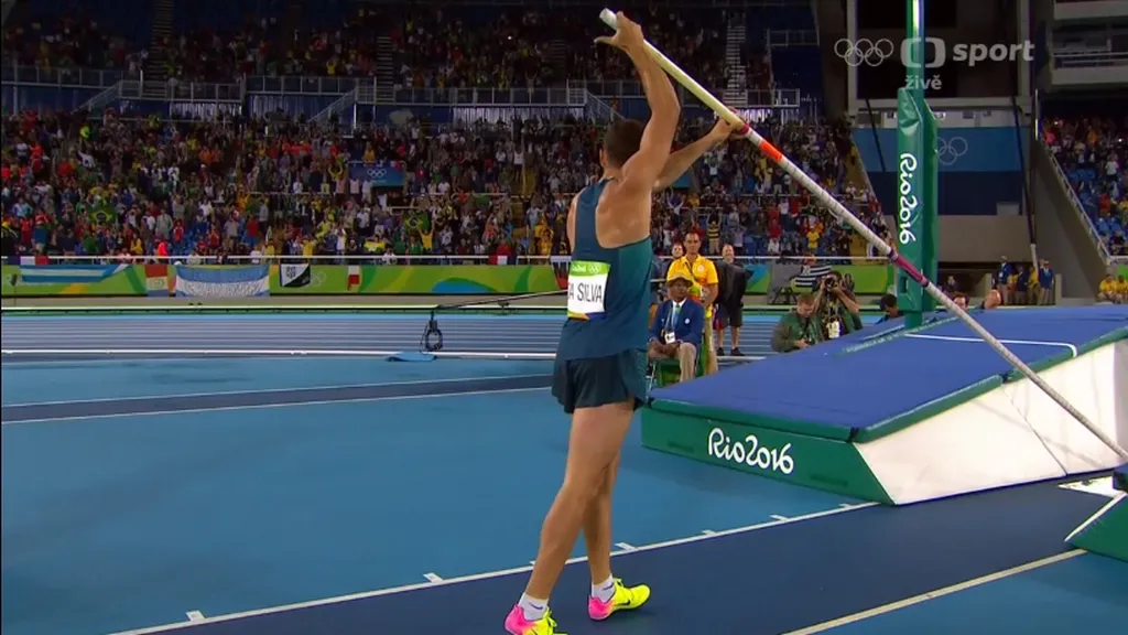 Zlatý skok Brazilce da Silvy v olympijském rekordu
