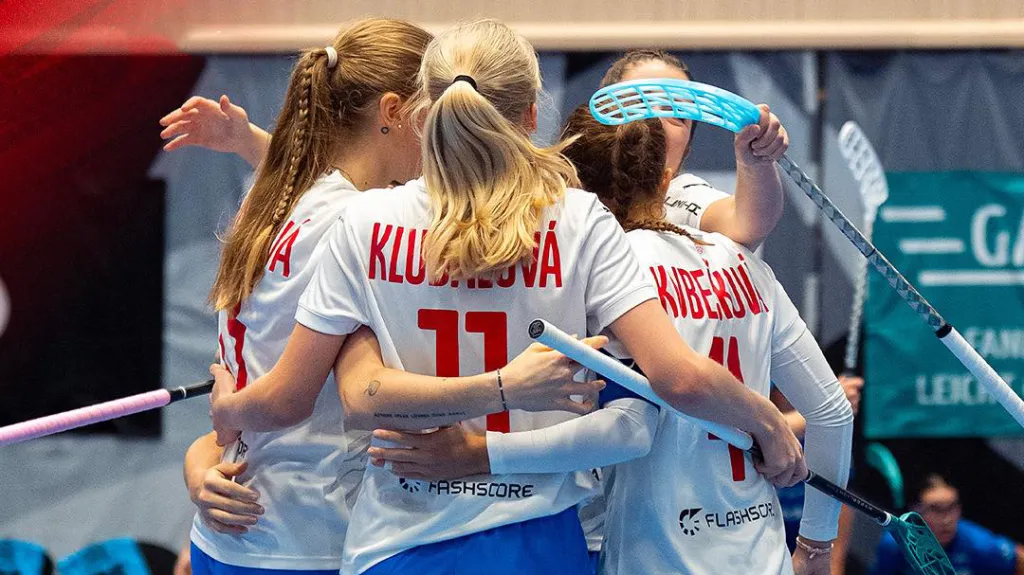 České florbalistky