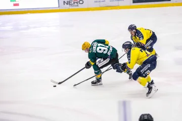 Utkání první hokejové ligy Vsetín – Zlín