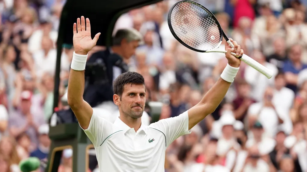 Novak Djokovič na Wimbledonu