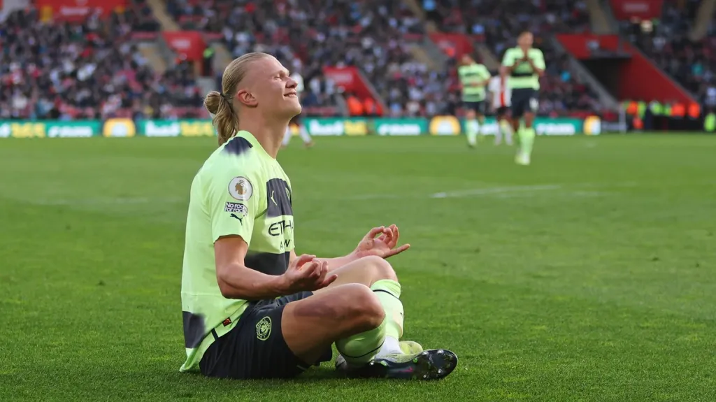 Haaland pokořil hranici 30 gólů v aktuální sezoně Premier League