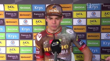 Van Aert: Pro nás to je nádherný den