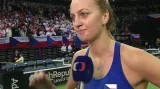 Kvitová komentuje zisk třetího bodu
