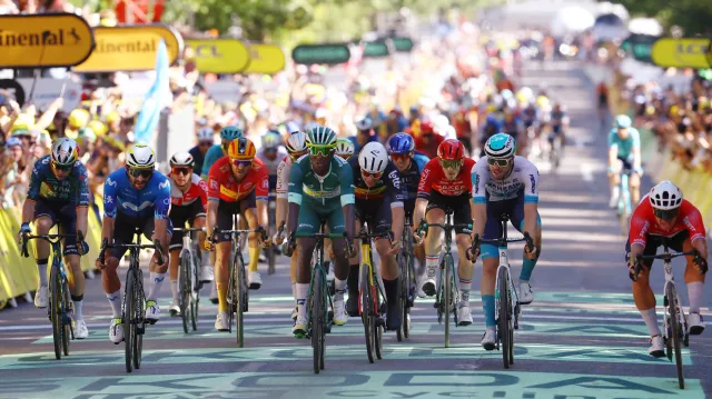 Závěrečný finiš 6. etapy Tour de France