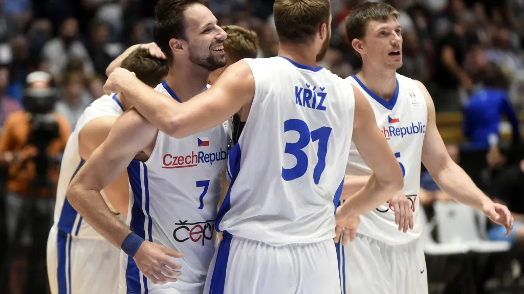 Radost českých basketbalistů
