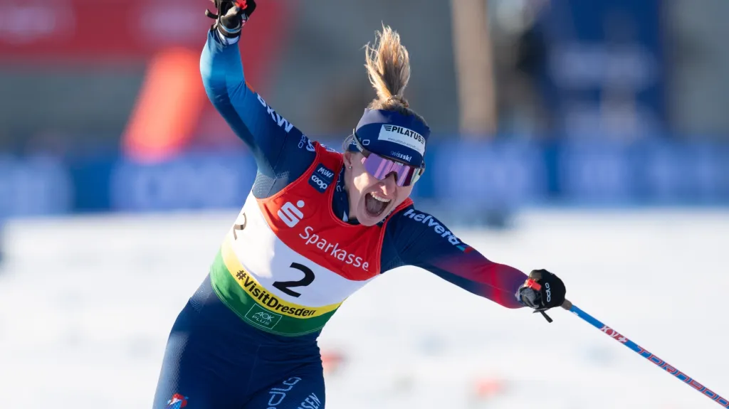 Nadine Fähndrichová vítězí v Drážďanech