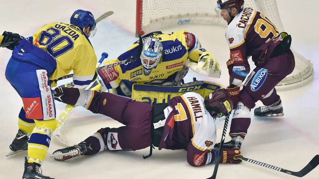 Utkání Jihlava - Zlín