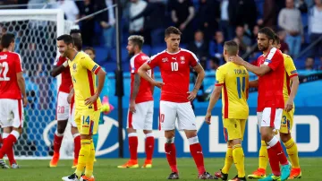 Utkání Rumunsko - Švýcarsko