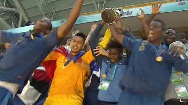 Sestřih finálového zápasu MS 20 Francie - Uruguay