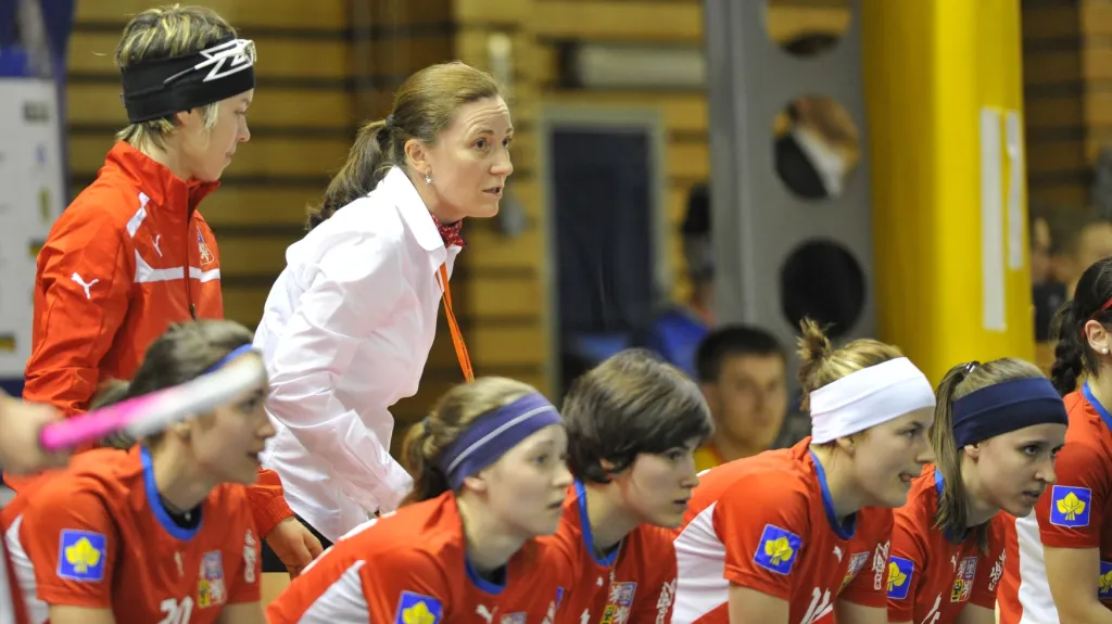 České florbalistky