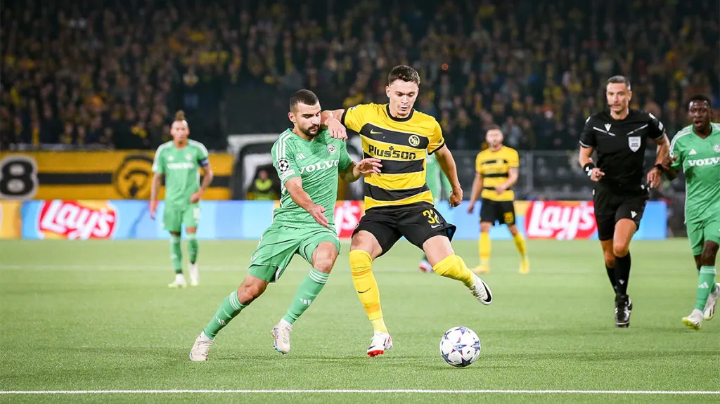 Utkání Young Boys Bern – Maccabi Haifa
