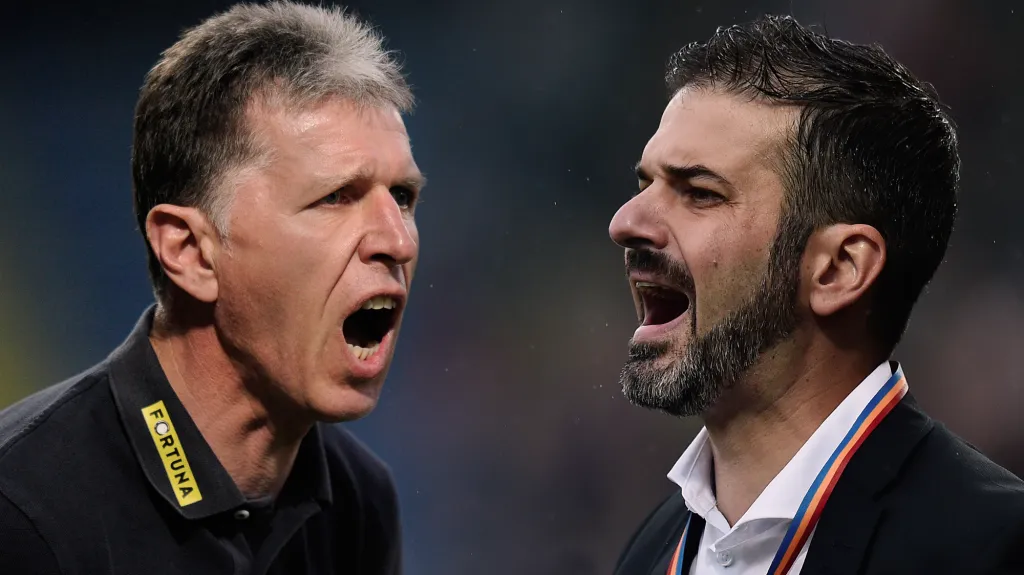 Jaroslav Šilhavý a Andrea Stramaccioni