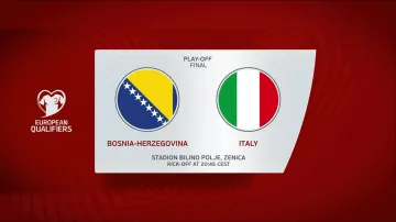 Sestřih utkání Bosna a Hercegovina – Itálie