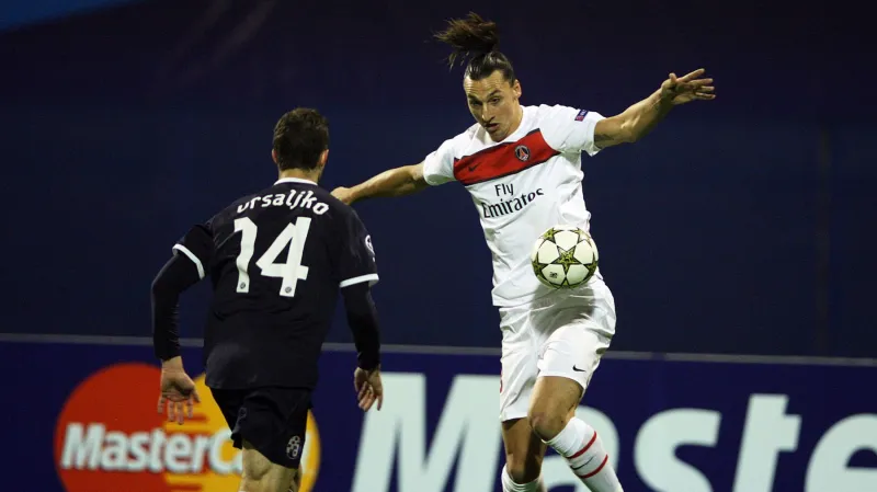 Utkání Dinamo Záhřeb - Paris St. Germain