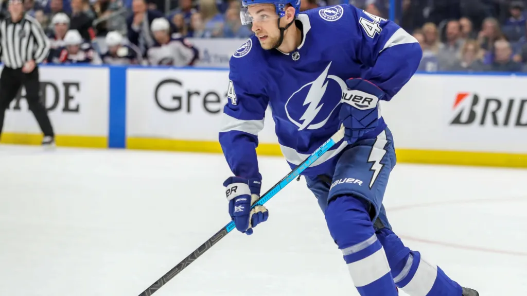 Český obránce Jan Rutta ve službách Tampy Bay