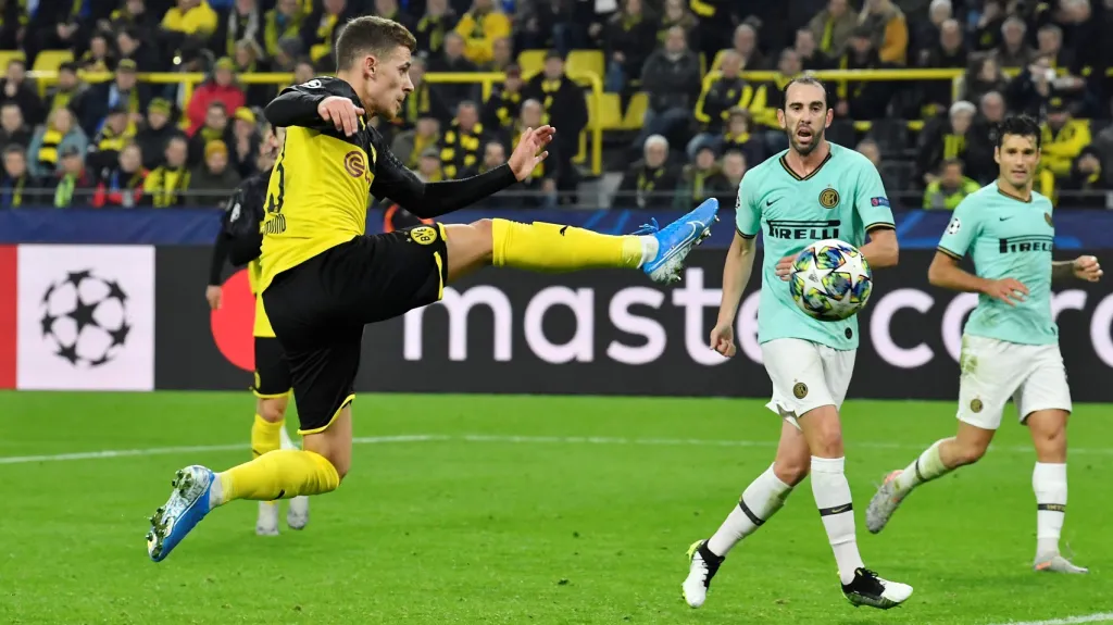 Utkání Dortmund - Inter