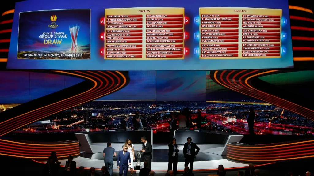 Los Evropské ligy rozhodl, že Sparta narazí na Neapol, Bern a Slovan Bratislava