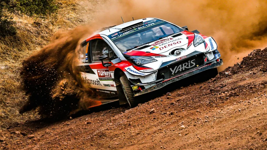 Estonec Ott Tänak na Turecké rallye