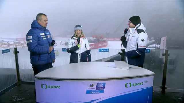 Jiří Hamza a Eva Puskarčíková před posledními závody SP v Novém Městě