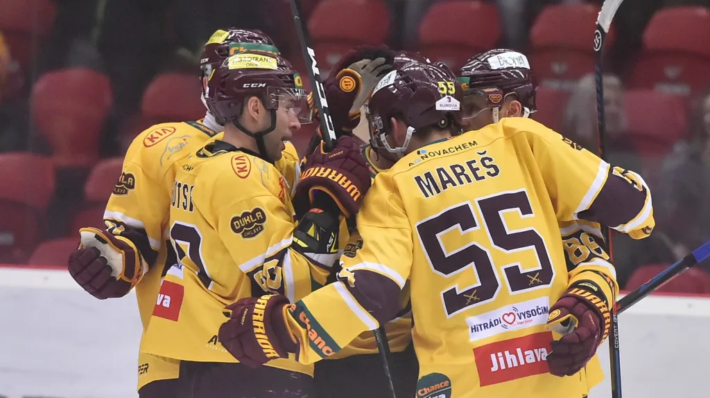 Radost hokejistů Jihlavy