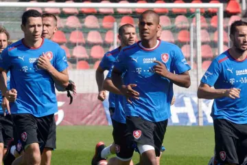 Trénink české reprezentace