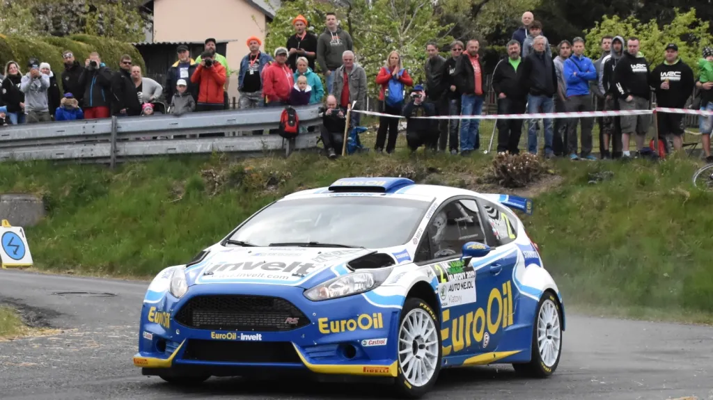 Václav Pech, Petr Uhel s vozem Ford Fiesta R5