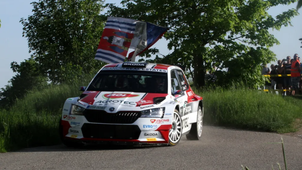 Jan Kopecký na Rallye Český Krumlov