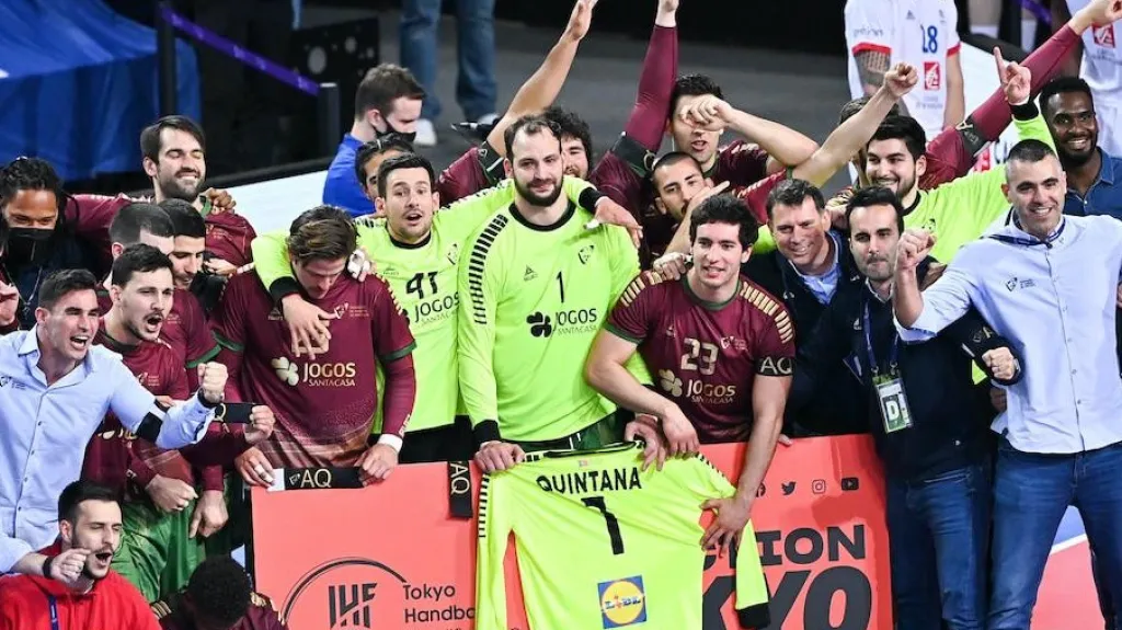 Portugalští házenkáři postup do Tokia věnovali Quintanovi
