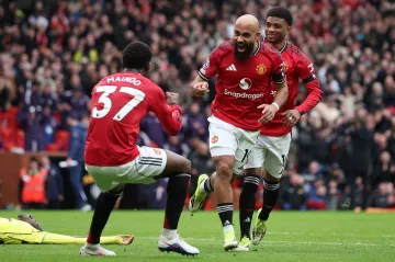 Slavící hráči Manchesteru United