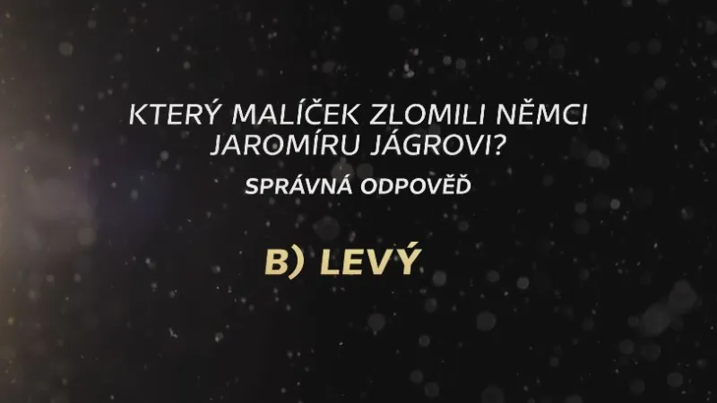 HOKEJOVÝ KVÍZ 9. 5. - SPRÁVNÁ ODPOVĚĎ