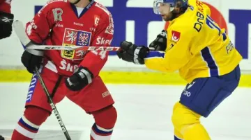 Jiří Hudler a Peter Forsberg