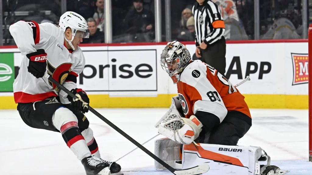 Daniel Vladař likviduje akci Ottawy